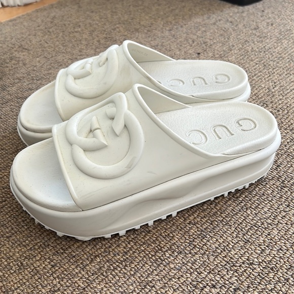 Gucci Shoes Womens Slide Sandal With Interlocking G Poshmark